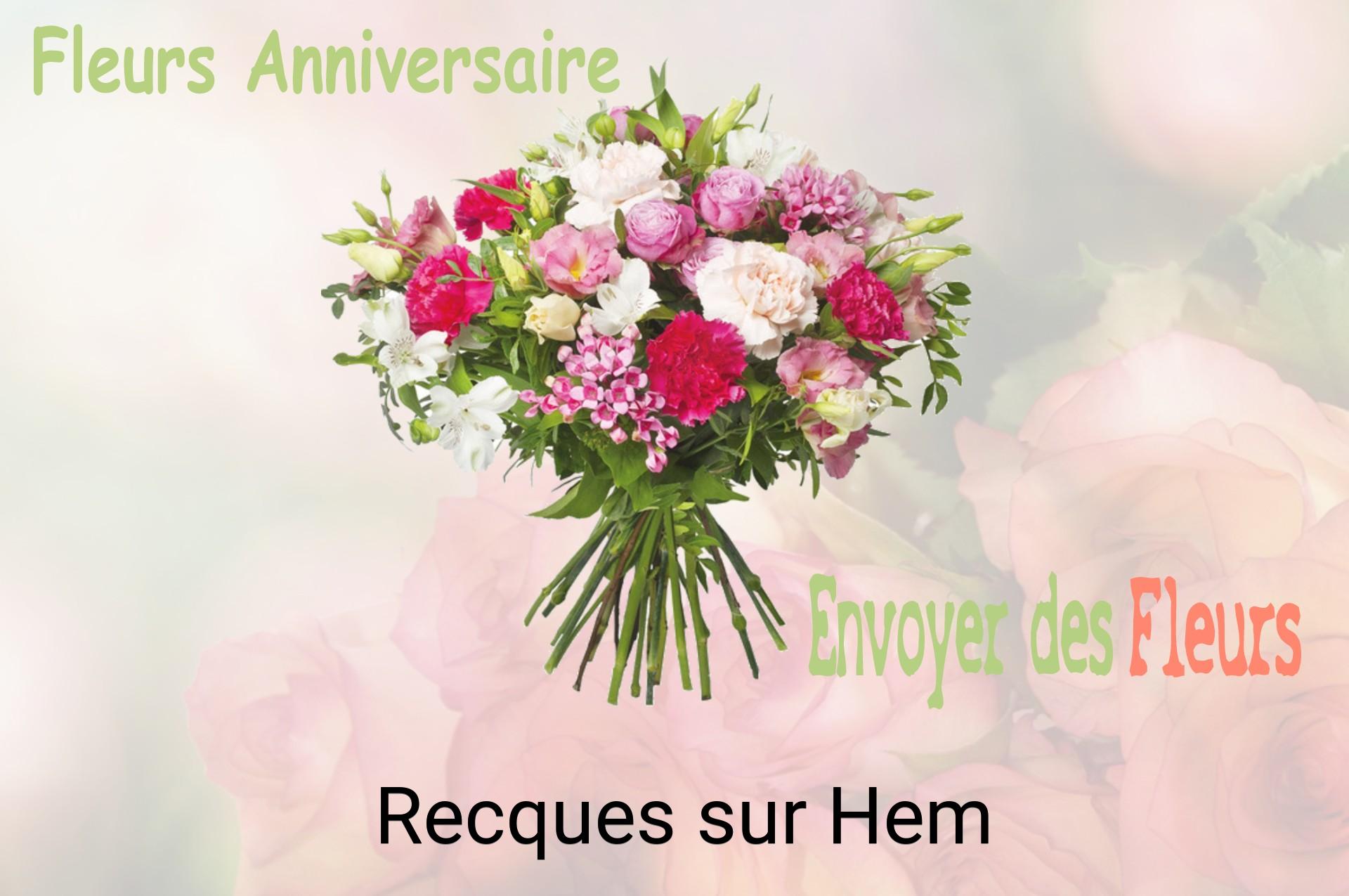 Bouquet de fleurs d’anniversaire livré à Recques-sur-Hem