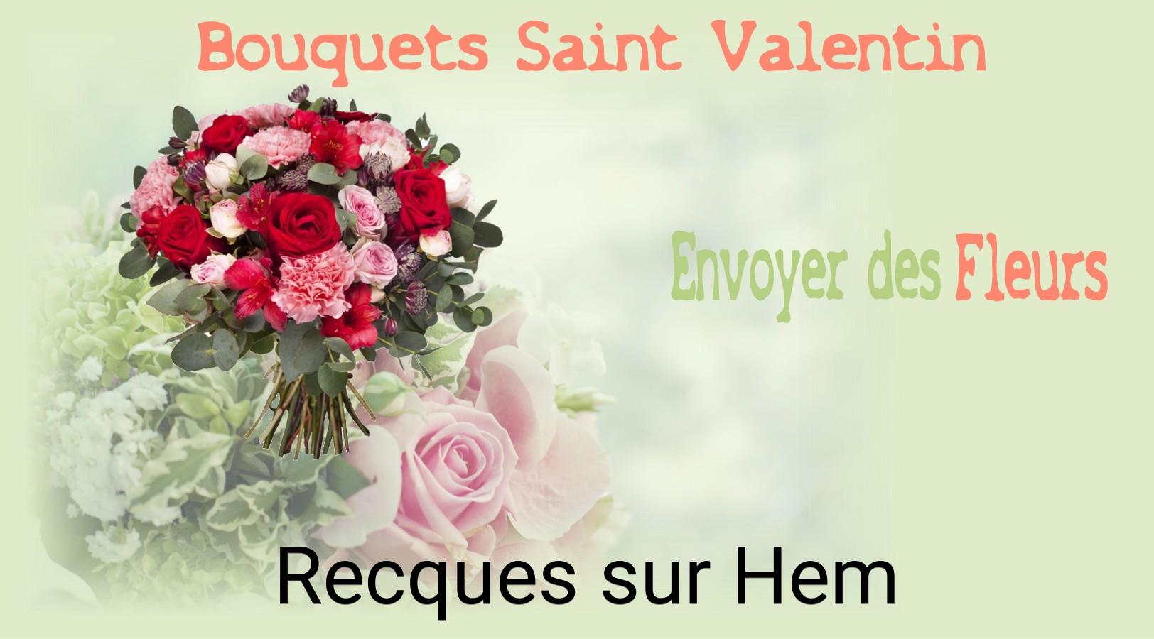 Roses de Saint-Valentin livrées à Recques-sur-Hem